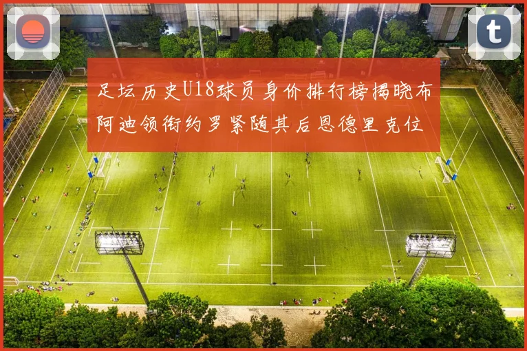 足坛历史U18球员身价排行榜揭晓布阿迪领衔约罗紧随其后恩德里克位列第三
