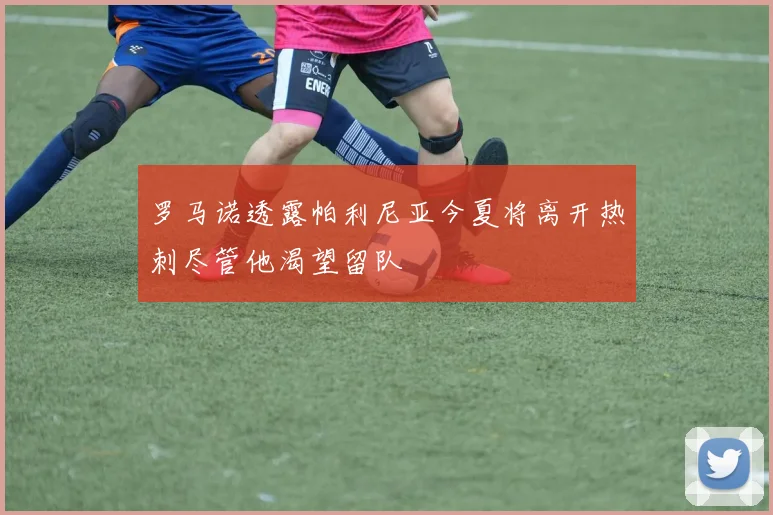 罗马诺透露帕利尼亚今夏将离开热刺尽管他渴望留队