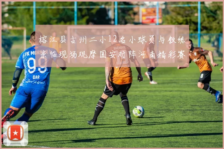 榕江县古州二小12名小球员与教练亲临现场观摩国安对阵河南精彩赛事